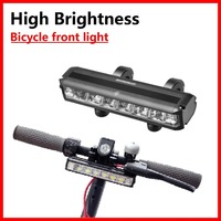 Front LED Light For Xiaomi Ninebot Electric Scooter 2000mAh 4000mAh Waterproof Flashlight USB Charging Bicycle Cycling Lamp