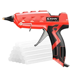 EZARC Hot Melt Glue Gun, 100W with 20Pcs Glue Sticks (150 x 11mm) for DIY, Arts & Crafts Projects, Sealing, Quick Repairs, Home