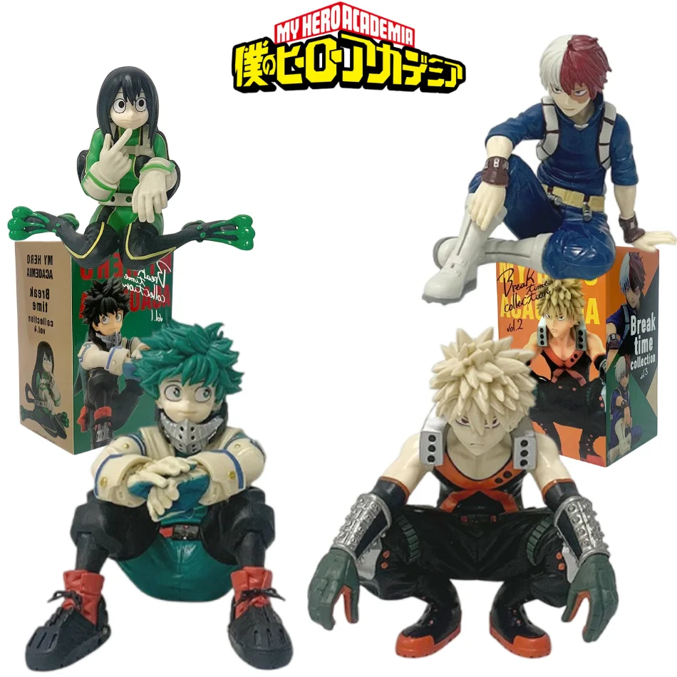 11 cm mon héros académique Anime Figure Asui Tsuyu Izuku deku Bakugou Katsuki figurines d'action PVC modèle Collection série jouets cadeaux