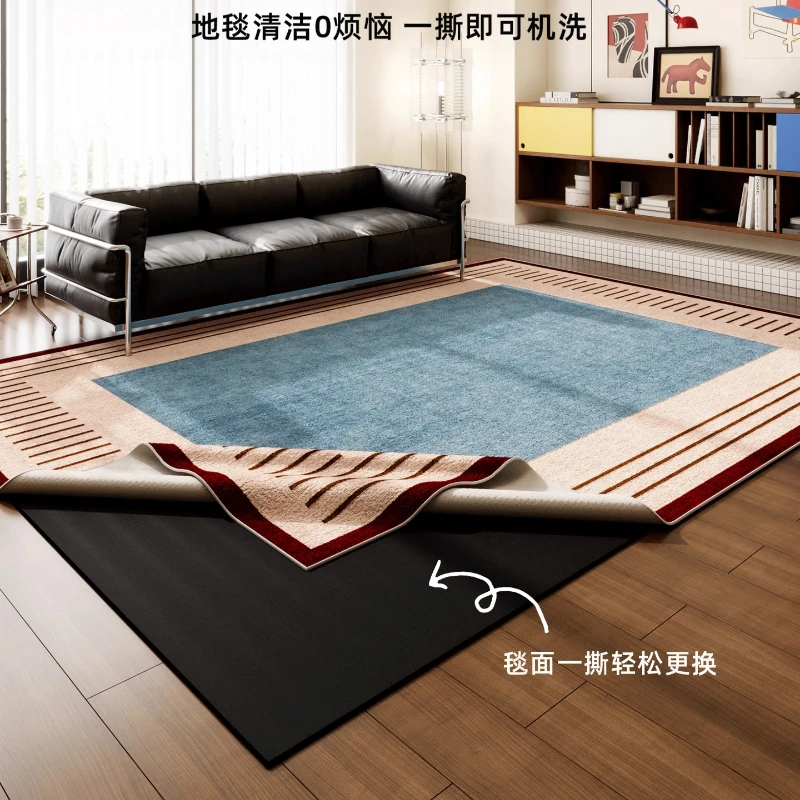 Convenient removable and washable sofa blanket for living room home