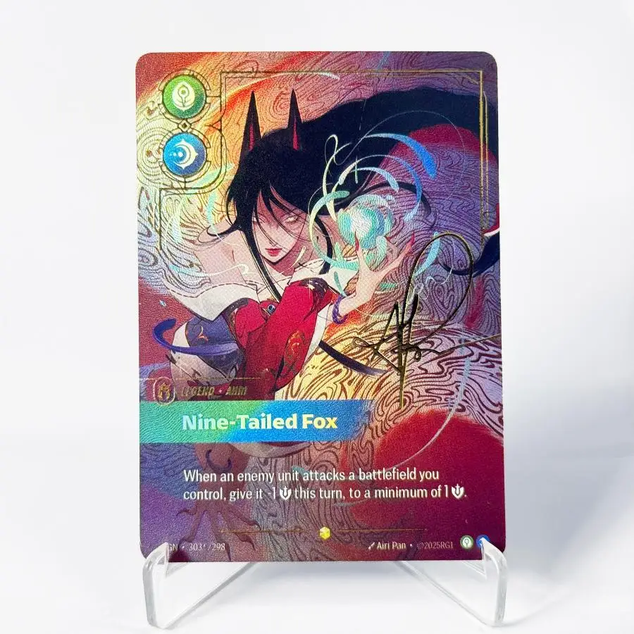 Alle Serien Origins Spiritforged Signature Ogn Spf Showcase Hochwertige Proxy-Spiel-Sammelkarten – Detail 5