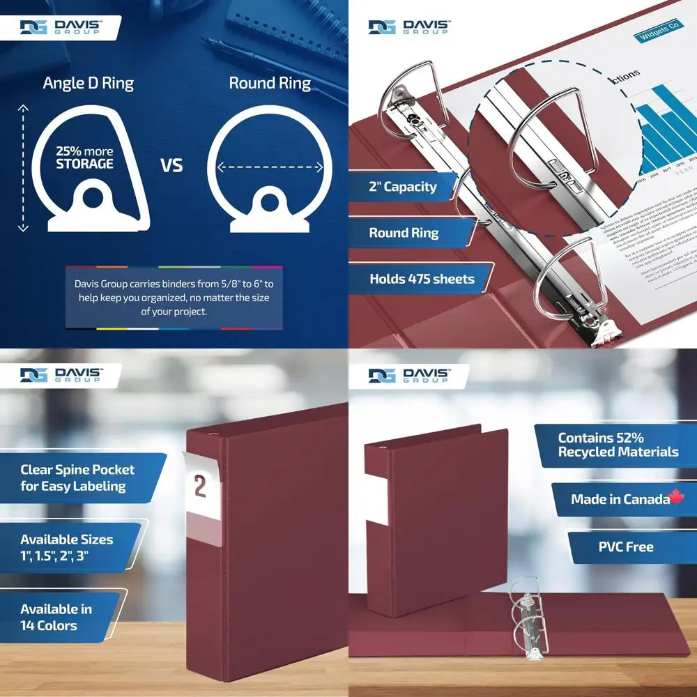 2 Inch D-Ring Binde…