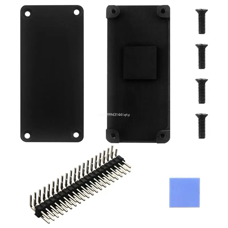 Aluminum Alloy for Case with 40Pin GPIO Header for Zero 2 for W Heat Dissipation All Metal Box 65x30mm/2.56 Dropship