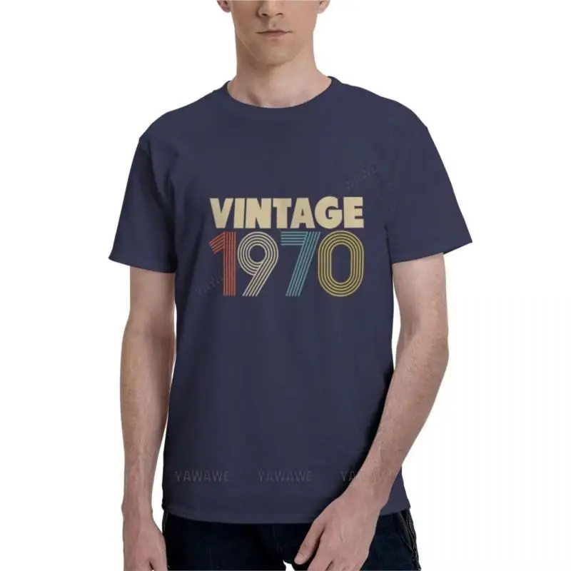 

Vintage 1970 - 48th Birthday Classic T-Shirt custom t shirts design your own sweat shirt tops O NECK t-shirt