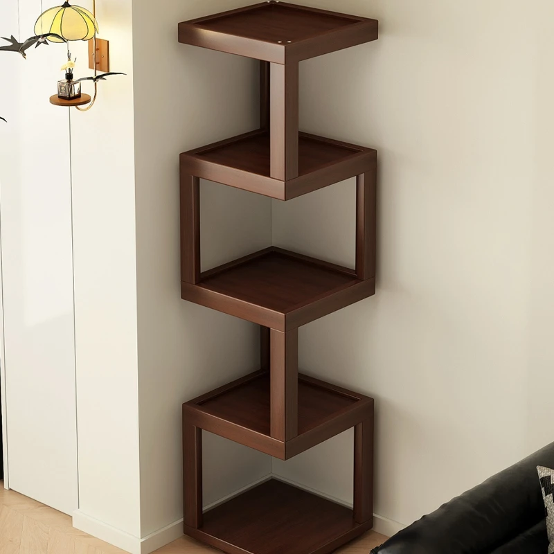 Rak Sudut Furnitur Rumah Rak Buku Rak Berlubang Organizer Rak Buku Rak Kamar Rak Pajangan Estanteria Lemari Penyimpanan Mini