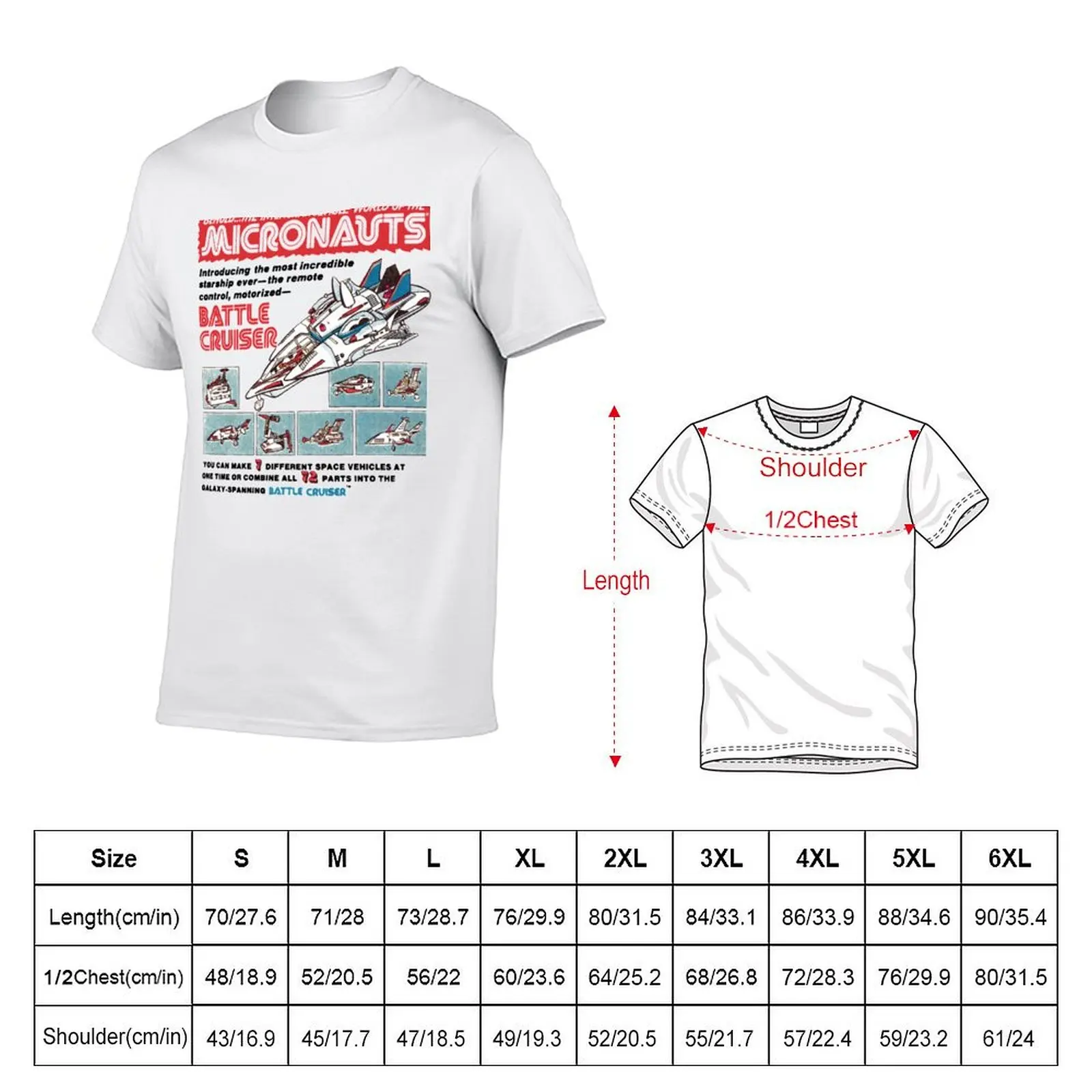 MICRONAUTS TOY ADVERT T-Shirt vintage anime shirt anime t shirts mens graphic t-shirts