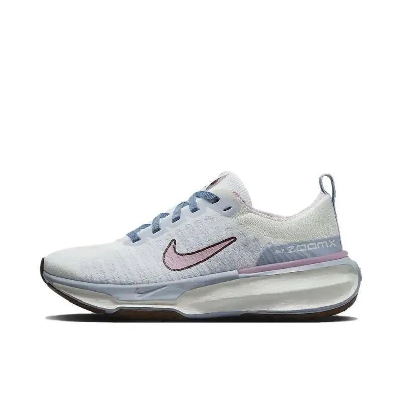 Nike ZoomX Invincible Run Flyknit 3 Unisex White Blue Orange Cushioned Air Cushion Fashion Retro Wear Resistant Running Shoes