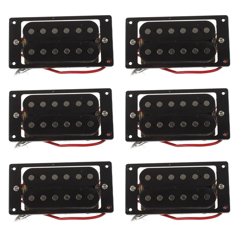 

Quality 12Pcs Black Humbucker Double Coil Electric Guitar Pickups + Frame Screw