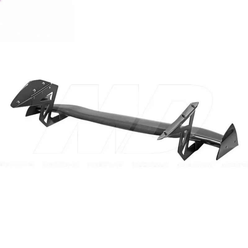 سبويلر خلفي من ألياف الكربون على طراز ملعقة لسيارة Honda Civic Type-R Fk7 Fk8 #6