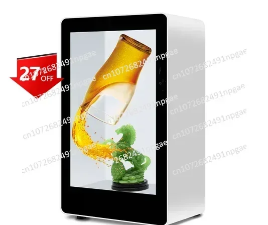 10.1 Inch 3D LCD Advertising Transparent LCD Display Box with Touch Screen