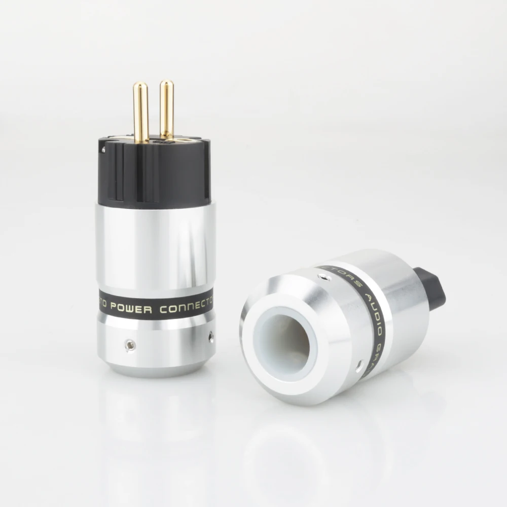 Audiophile Power Plug Set EU And US To IEC-C15