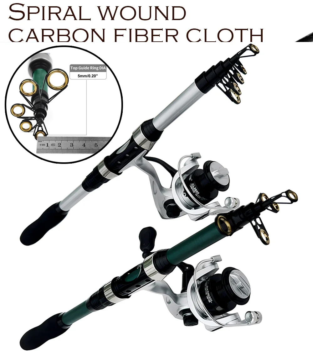 GHOTDA NEW Carbon Fiber Spinning Fishing Rod Combo 1.8M Telescopic Pole Saltwater Jigging Reel Kit Lure W.T 5-20g Pesca for Carp - AliExpress 18 GHOTDA NEW Carbon Fiber Spinning Fishing Rod Combo 1.8M Telescopic Pole Saltwater Jigging Reel Kit Lure W.T 5-20g Pesca for Carp - AliExpress 18