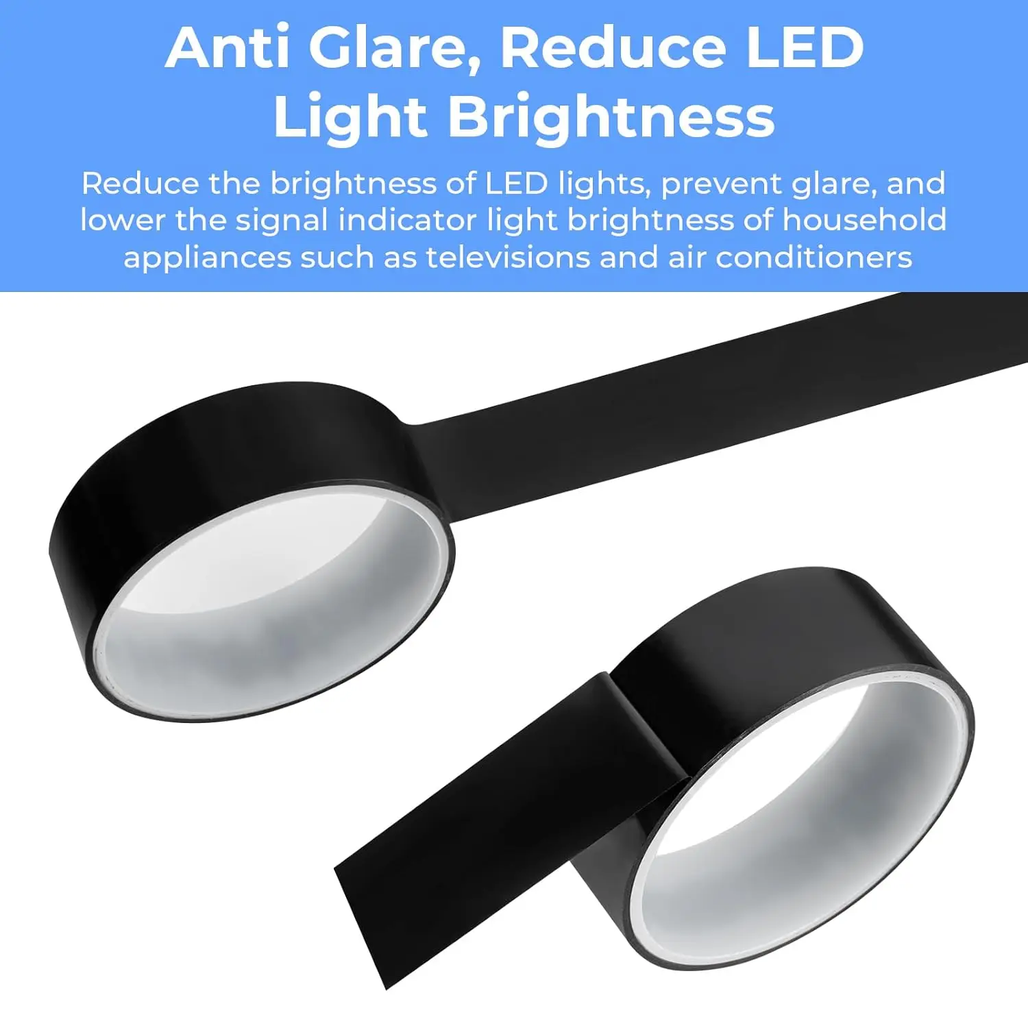 Light Dimming Tape, Light Dimming Tape for Electronics, Light Dimming Film, Light Dimming 50% Covers for LED or Routers