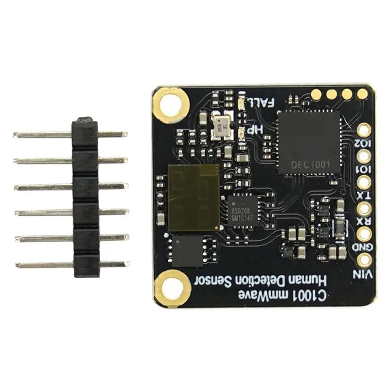 

Датчик FEDI-For Dfrobot C1001 60 ГГц для обнаружения дыхания и сна в помещении (мм-волновой) на расстоянии до 11 метров для Arduino ESP32 Micro:Bit