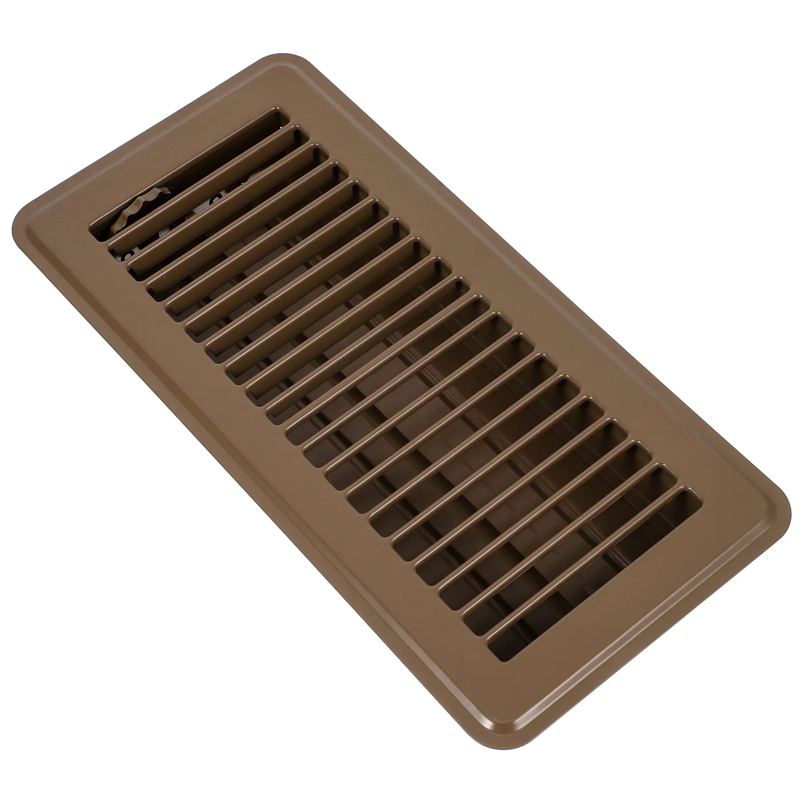 

Air Circulator Floor Vents Wind Register Grille Bathroom Exhaust Fan Brown Iron Cover