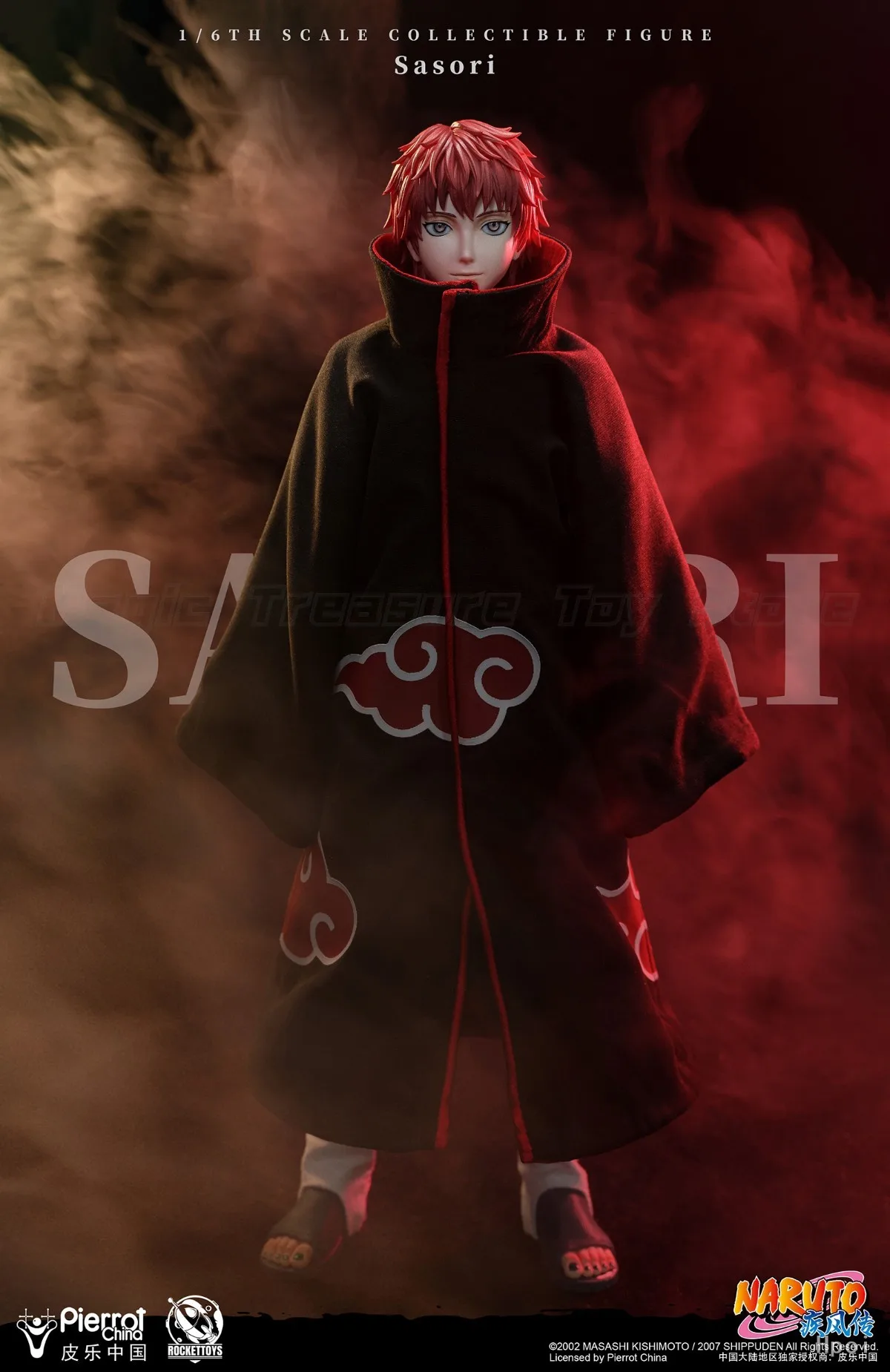 【Na stanie】Oryginalne figurki RocketToys ROC-010 Shippuden Sasori, ozdoby animacyjne, prezenty