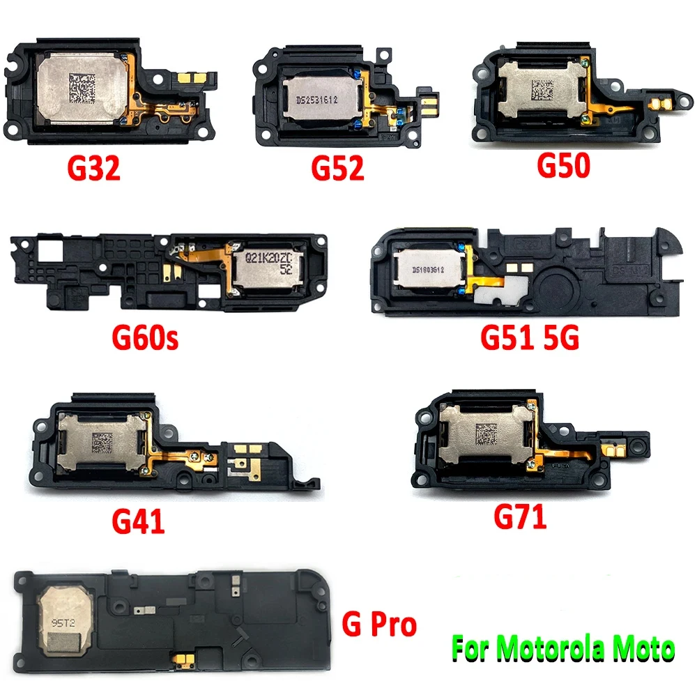 NEW Loudspeaker bottom Loud Speaker Sound Buzzer Ringer Flex Cable For Motorola Moto G31 G41 G71 G50 4G G51 5G G32 G52 G60S G82