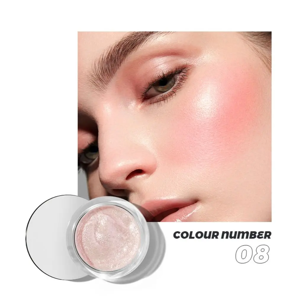 10 สี Moisturizing Liquid Blush ยาวนาน Natural Cheek Rouge Matte ริมฝีปากและแก้ม Facial Blusher ผู้หญิง