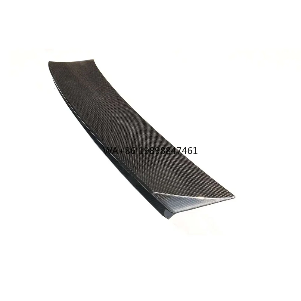 

New AUDI A7/A7L/S7 C8 Rear Trunk Spoiler Wing Dry Carbon Fiber Car Accessory Bumper