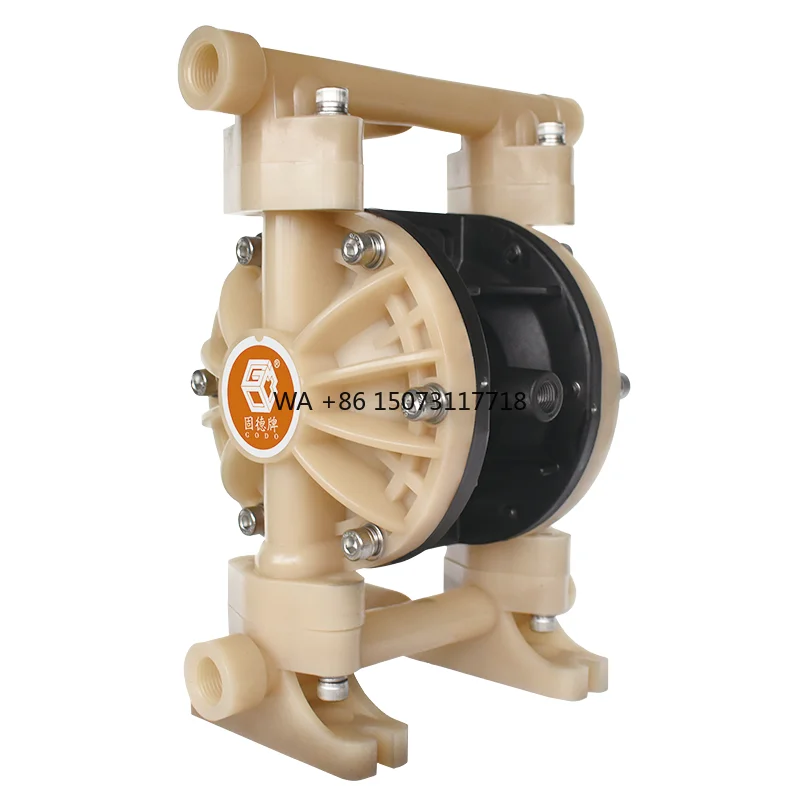 

QBY3-15F PVDF Pneumatic Diaphragm Pump Fluorine Industry Air Operated Diaphragm Pump