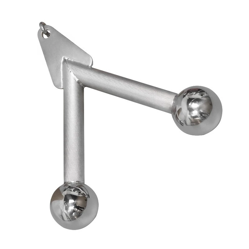 304 aço inoxidável em forma de v tríceps para baixo imprensa lidar com mão na mão puxar haste equipamentos de fitness comercial doméstico