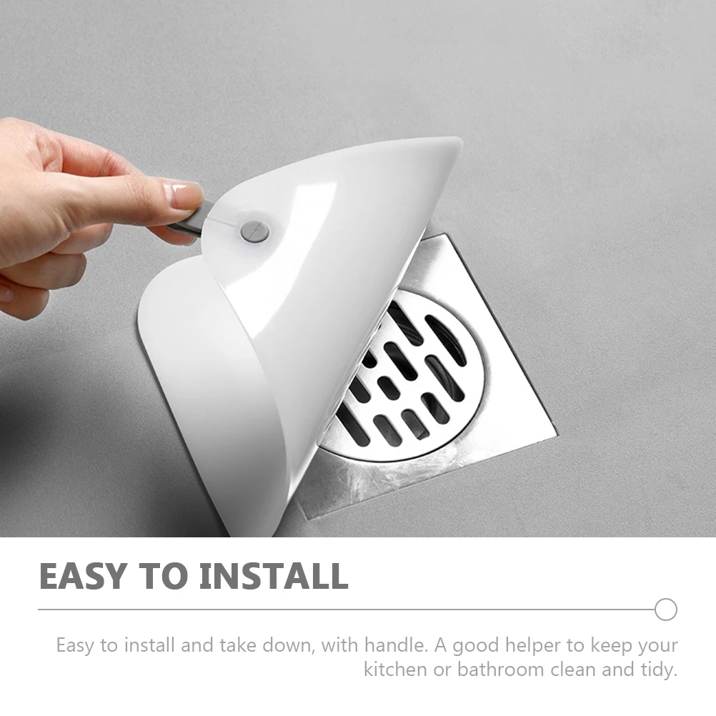 

Floor Drain Anti Odor Mat Tub Stopper Shower Drain Cover Silicone Bathroom Supplies Hair Catcher Food Residue Prevent Blockage