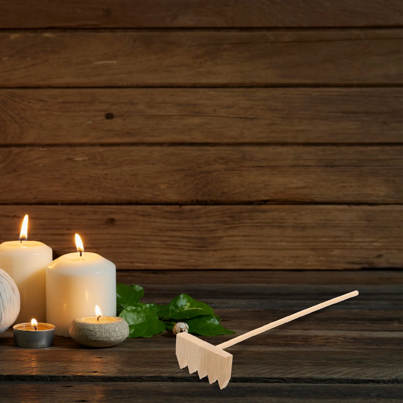 

3Pcs No Odour Bamboo Rakes Zen Garden Sand Tool Feng Shui Wedding Home Decoration Tabletop Accessories Mini Rake