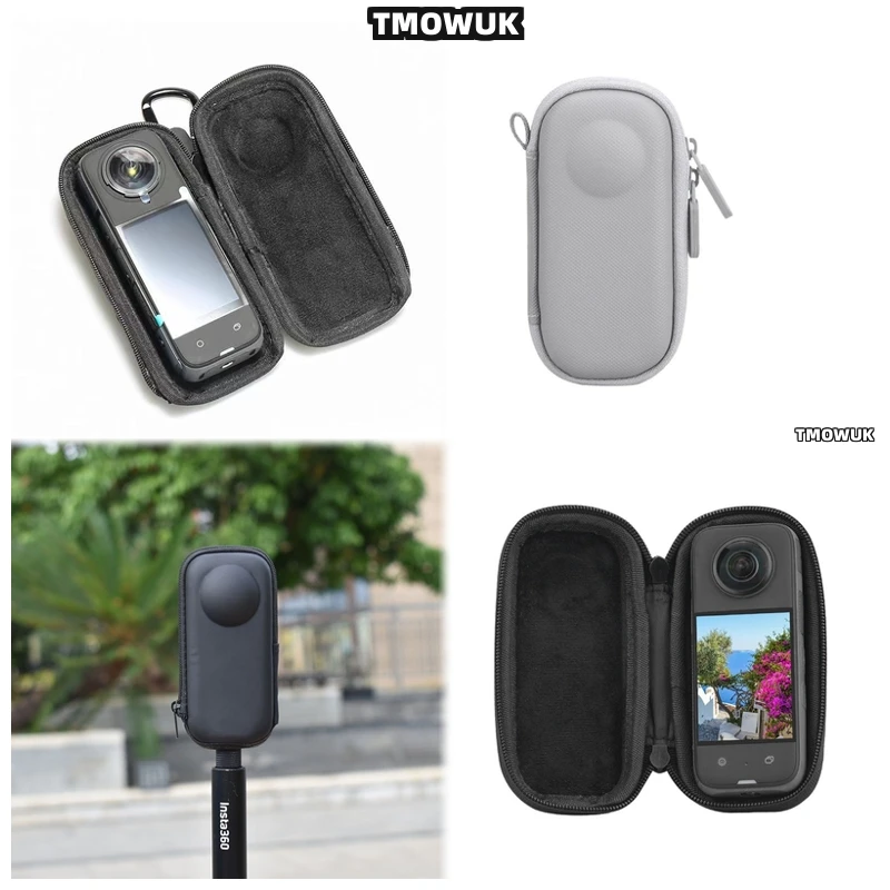

Durable 1680D Nylon Case For Insta360 X2 X3 - Heavy-Duty Hard Shell With Mesh Compartment