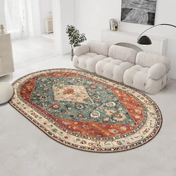 American Retro Style Living Room Decoration Carpet Home Fluffy Soft Rug Large Area Rugs for Bedroom Thick Plush Lounge Floor Mat