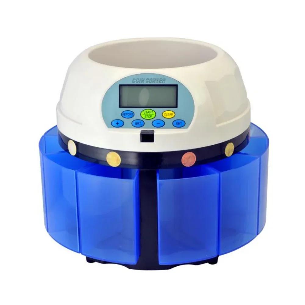 

C650 hopper can loading 1000 pcs coins Small and Compact business automatic coin counter dispenser machine coin counter Hot sale
