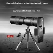 10-300X Zoom Powerful Monocular Long Range Professional Binoculars Telescope High Quality BAK4-Prisms Portable for Camping