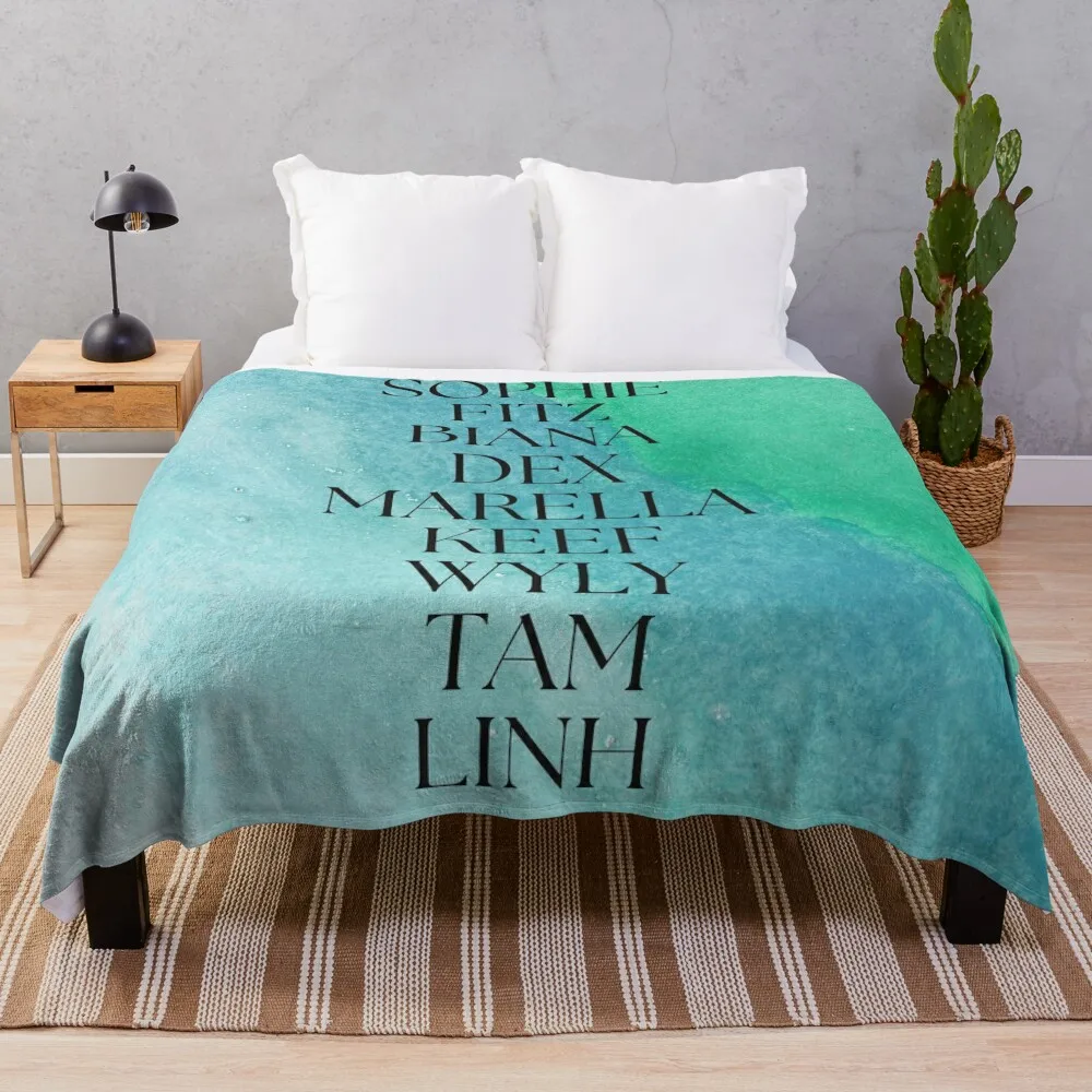 

Keeper of the Lost Cities Throw Blanket Bed linens For Decorative Sofa Soft Beds Luxury St Blankets