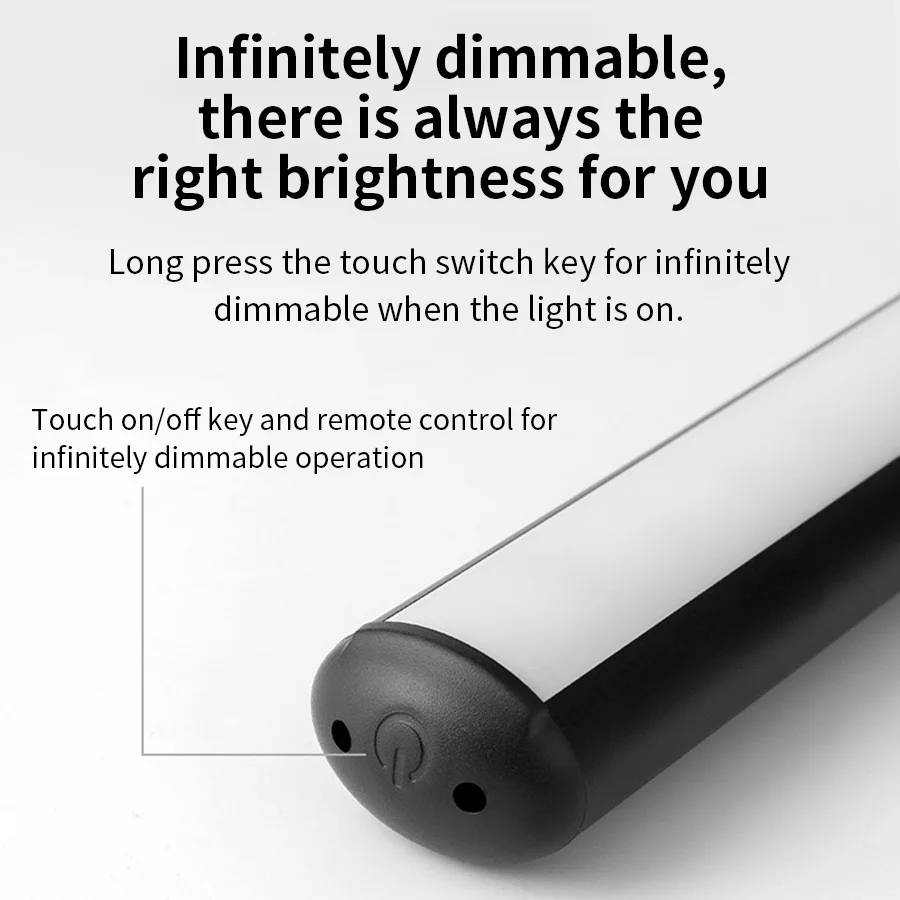 32 سنتيمتر LED الجدول مصباح المغناطيسي شنقا مصباح مكتبي قابل لإعادة الشحن 3 اللون القراءة ضوء عكس الضوء خزانة خزانة خزانة ضوء الليل #3