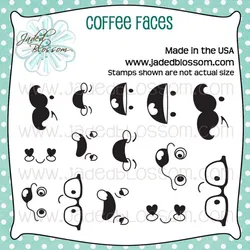 Gnome Dies Collection Coffee Faces Clear Stamps DIY Scrapbook Embossed Handcraft Paper Card Album Craft Template Decoration