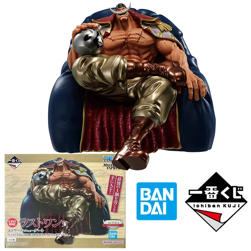 

Bandai Ichibankuji Last One Эдвард Ньюгейт цельный экшн мастерлиз белая борода Пираты 18 см оригинальная Аниме Фигурка модель игрушка