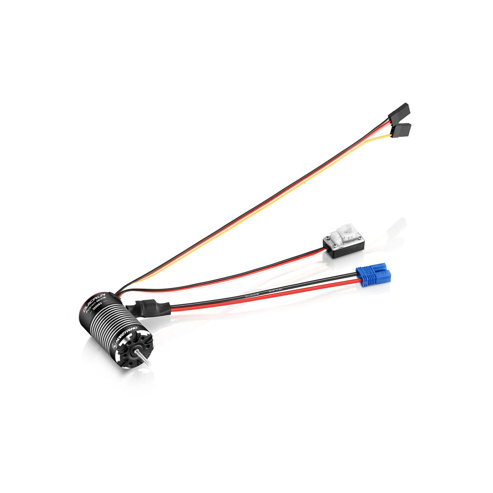 Hobbywing QuicRun Fusion Mini16 30A 3000KV 2-in-1 Sensory Brushless Motor Applied to 1/16 1/18 TRX4M RC Climbing Car Equipment