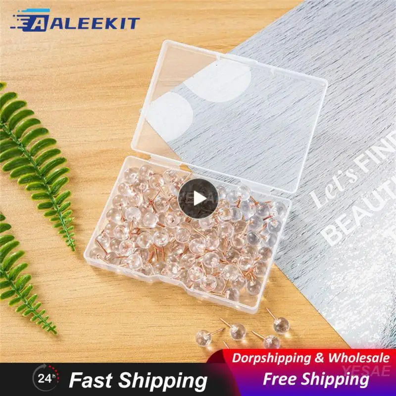 Earth Nail Drawing Board Pushpin Thickened Material 77g Rose Gold Colored Nails Easy To Use Simple Shape 1*2cm Thumbnail H-nail