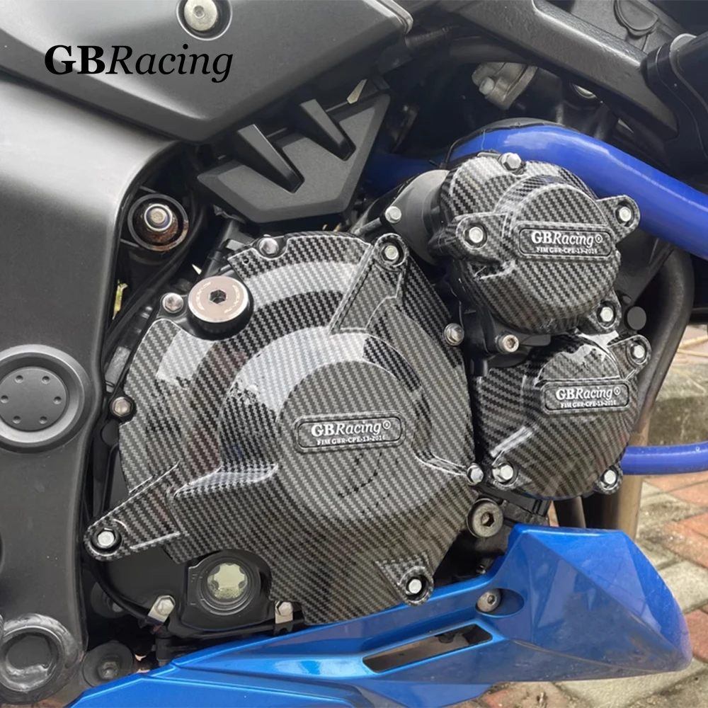 GSXS750 2017-2024 GBRacing เครื่องยนต์ป้องกันสําหรับ SUZUKI GSX-S 750 รถจักรยานยนต์คลัทช์ PULSE ป้องกันอุปกรณ์เสริม