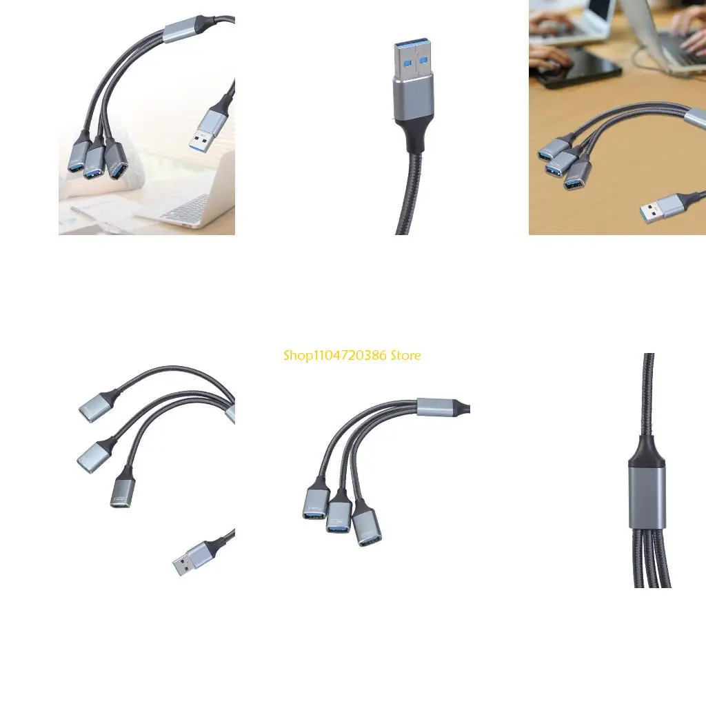 

K0EA Portable USB Hubs with 1 USB3.0 and 2 USB2.0 Port for Easy Device Connection