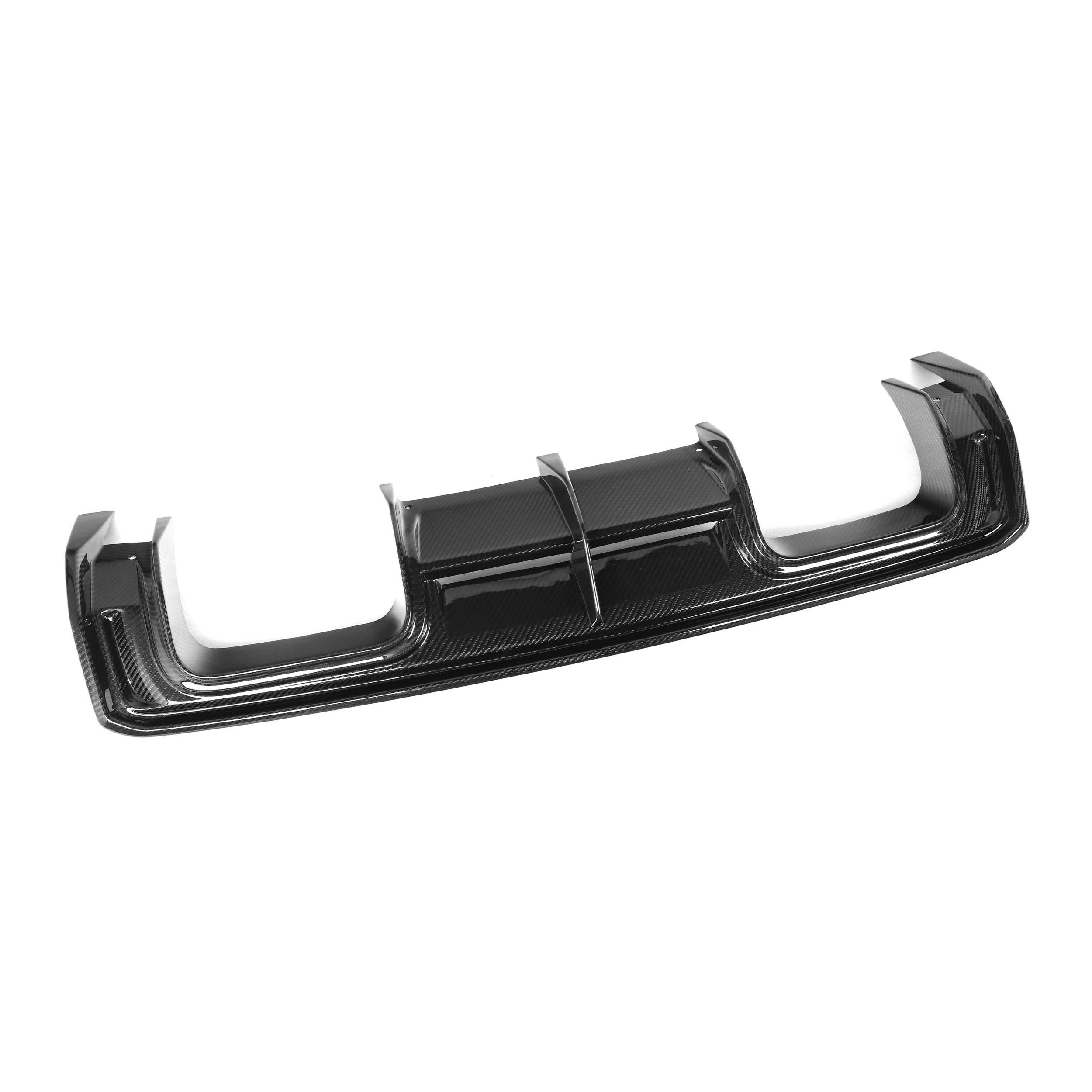 

Carbon Fiber V Style Rear Bumper Lip for BMW 2021+ M3 G80 M4 G82 G83 G81 Dry Carbon Fiber Rear Lip Rear Spoiler Diffuser