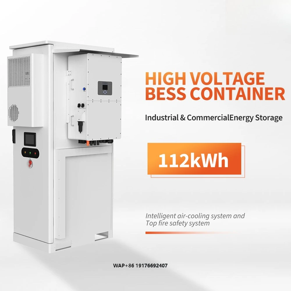 Air-cooled Commercial High Voltage Solar Battery Better Bess 112kwh Container System with 50kw Inverter