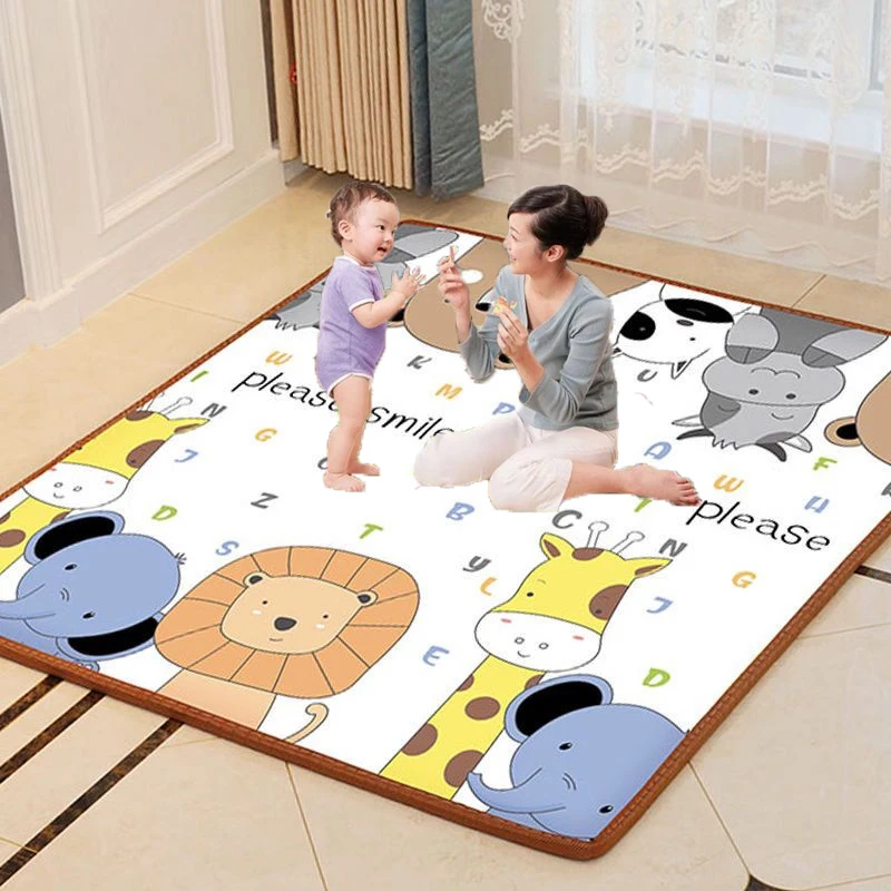 XPE 1cm Environmentally Friendly Thick Baby Crawling Play Mat Carpet Play Mat for Children\'s Safety Mat Rug Playmat 180*200