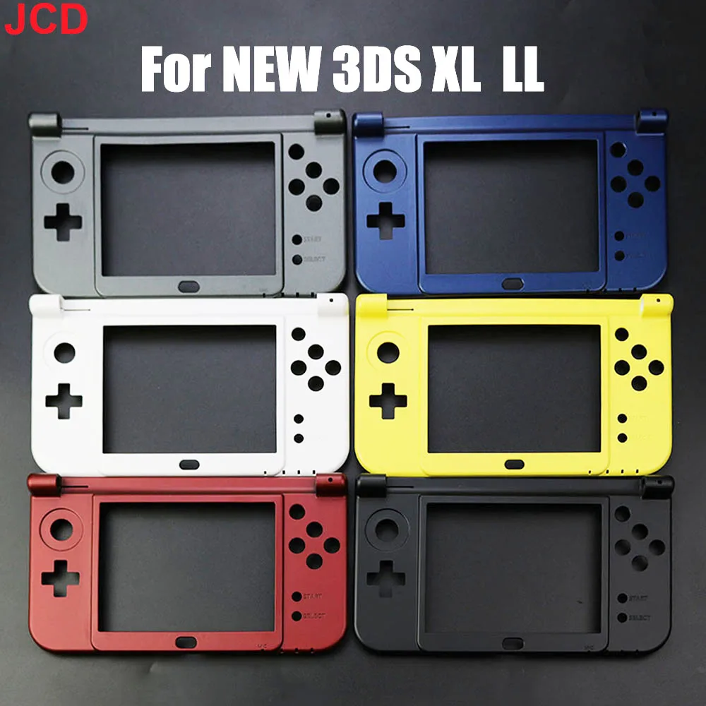 

Original Shell Replacement Hinge Part Black Bottom Middle Shell Housing Case C Face Middle Frame Case For New 3DS XL LL Console