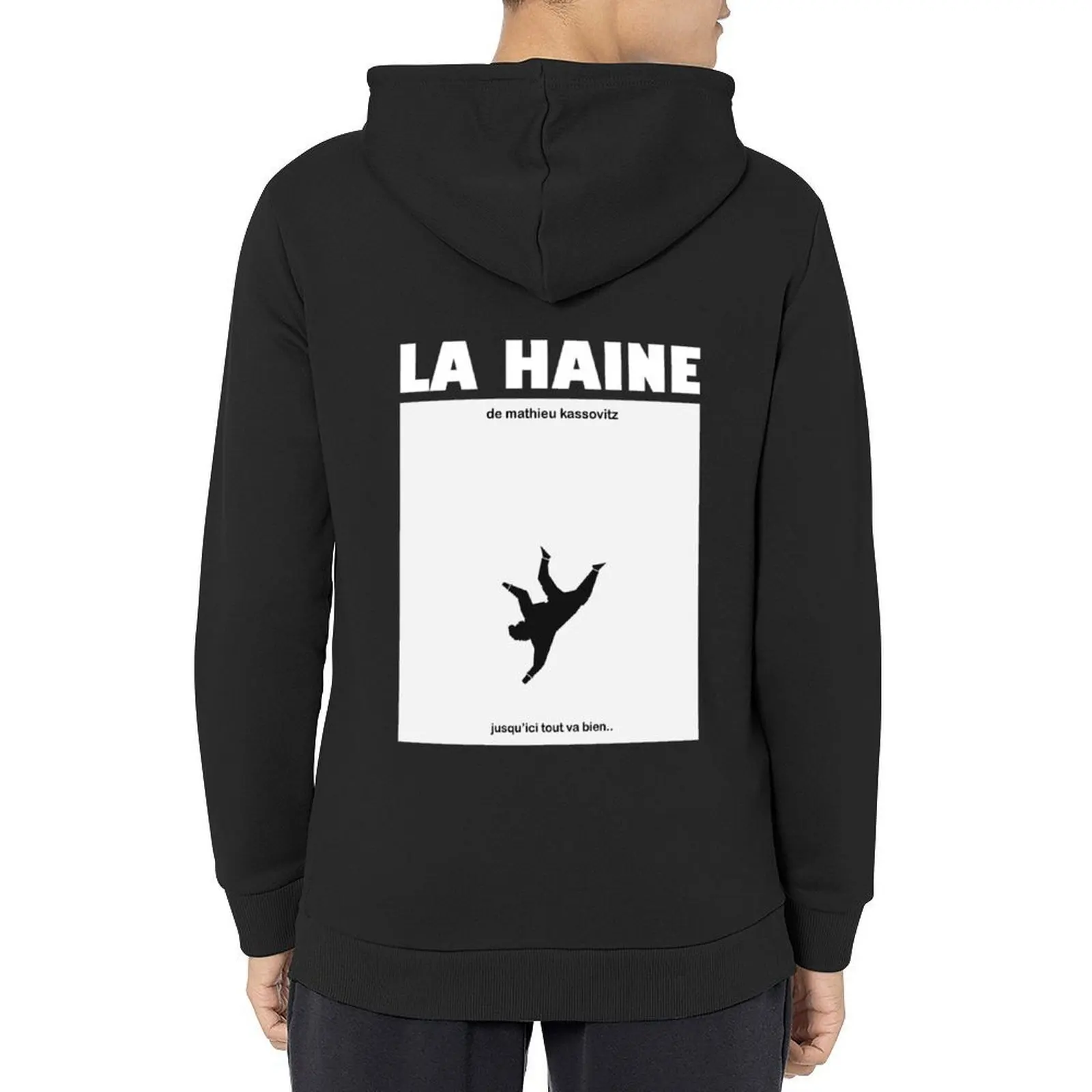 

LA HAINE Hoodie mens clothes men's sweat-shirt autumn new products blouse oversized hoodie