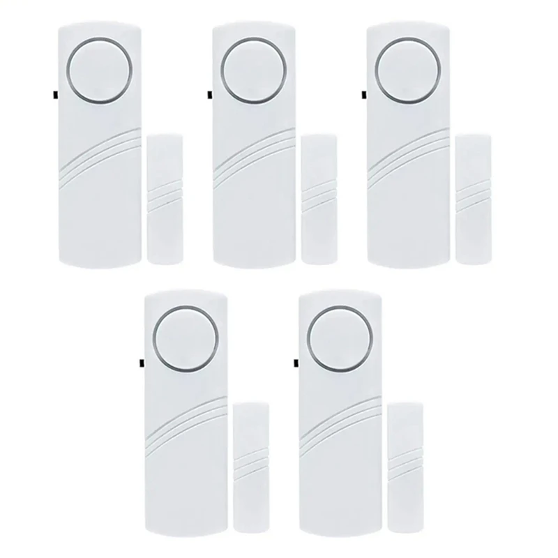 5 Set/partij Deur En Raam Magnetische Sensor Alarm Inbraakalarm Smart Home Security Protection Deur Raam Alarm