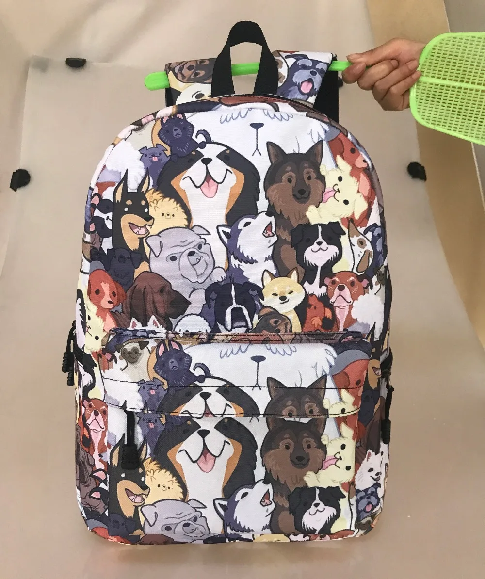 Lovely Kitten Cats Printing Backpack For Teenager School Bags Causal Children Rucksack High-Capacity Student Book Bags Gift