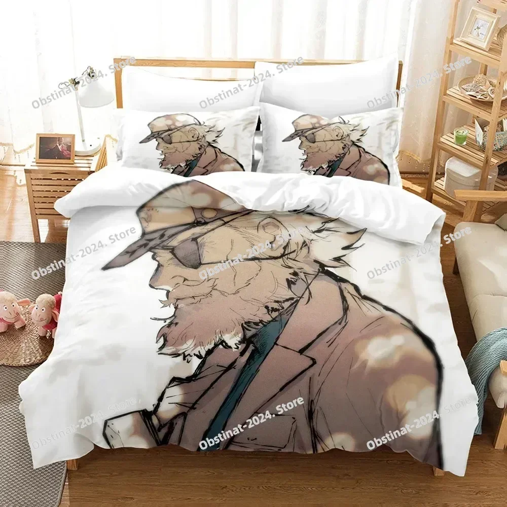 3D Anime Summer Time Rendering Ushio Bedding Set Duvet Cover Full Queen King Size Pillowcase Bed Printed Set Aldult Kid Bedroom