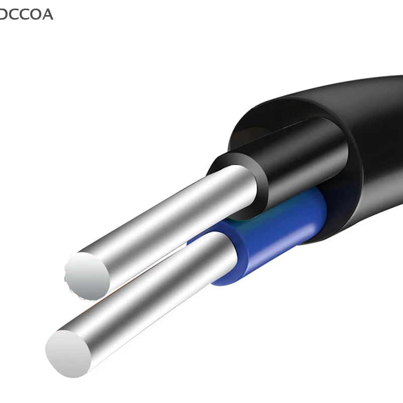 Copper 5V 1.8 Flashlight USB Cable Charging Line Copper Hole Suit Shaver Hair Clipper Wire Single Hole
