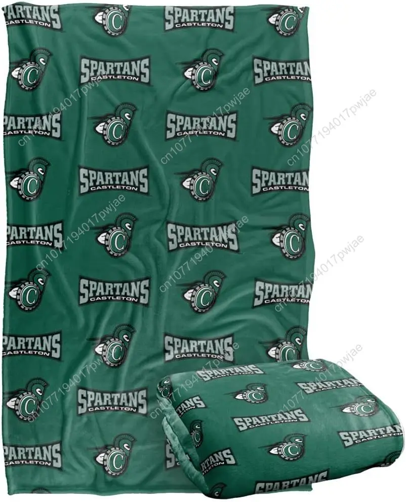 

LOGOVISION Official Collegiate Logo Pattern Collection Silky Touch Super Soft Throw Blanket Collection Custom blankets