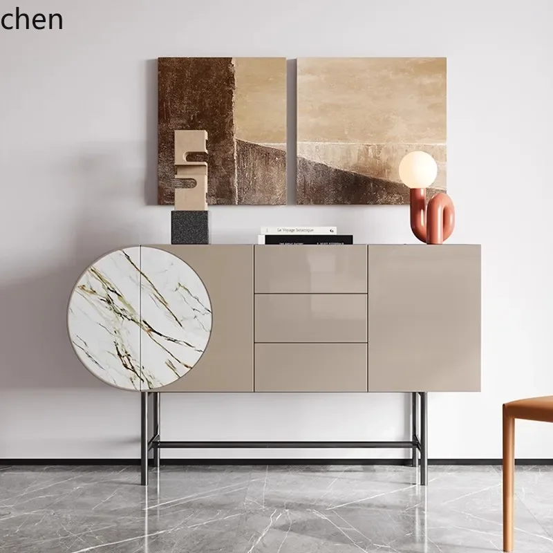 Light Luxury Entryway Decorative Chest of Drawers Storage Simple Wall-Mounted Organizer